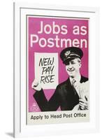 Jobs as Postmen-null-Framed Art Print