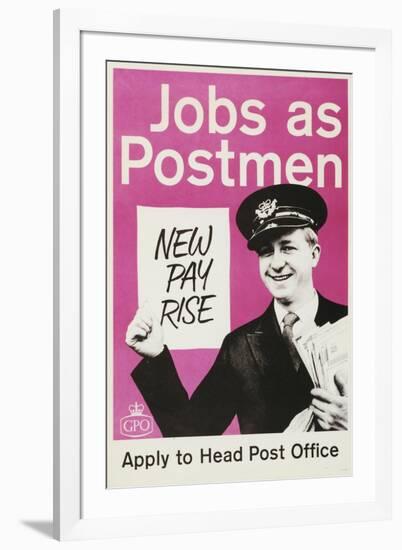 Jobs as Postmen-null-Framed Art Print