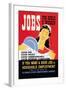 Jobs for Girls and Women-Albert Bender-Framed Art Print