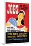 Jobs for Girls and Women-Albert Bender-Framed Art Print