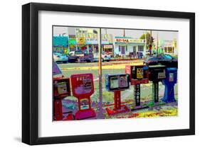 Jobs, Venice Beach, California-Steve Ash-Framed Giclee Print