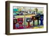 Jobs, Venice Beach, California-Steve Ash-Framed Giclee Print
