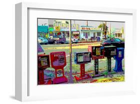 Jobs, Venice Beach, California-Steve Ash-Framed Giclee Print