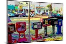 Jobs, Venice Beach, California-Steve Ash-Mounted Giclee Print