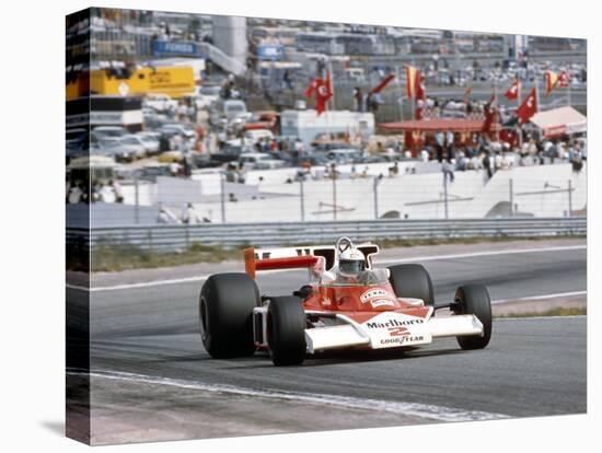 Jochen Mass Racing a Mclaren-Cosworth M23, Spanish Grand Prix, Jarama, Spain, 1977-null-Stretched Canvas