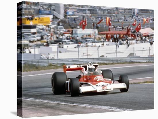 Jochen Mass Racing a Mclaren-Cosworth M23, Spanish Grand Prix, Jarama, Spain, 1977-null-Stretched Canvas