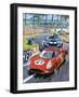 Jochen Rindt Driving a 250 Lm Ferrari-Graham Coton-Framed Giclee Print