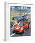 Jochen Rindt Driving a 250 Lm Ferrari-Graham Coton-Framed Giclee Print