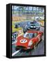 Jochen Rindt Driving a 250 Lm Ferrari-Graham Coton-Framed Stretched Canvas