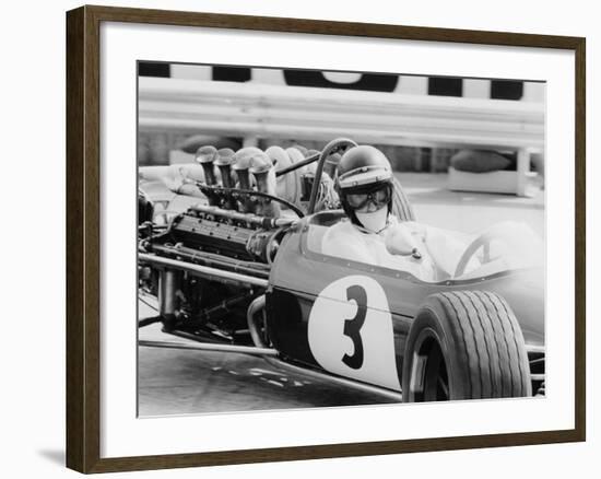 Jochen Rindt, Monaco Grand Prix, 1968-null-Framed Photographic Print