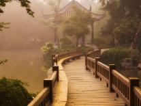 Footpath and Pavillon, West Lake, Hangzhou, Zhejiang Province, China, Asia-Jochen Schlenker-Photographic Print