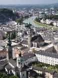 View of the Old Town and Fortress Hohensalzburg, Seen From Kapuzinerberg, Salzburg, Austria, Europe-Jochen Schlenker-Photographic Print