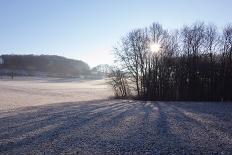 Winter Landscape, Swabian Alb, Baden-Wurttemberg, Germany, Europe-Jochen-Photographic Print