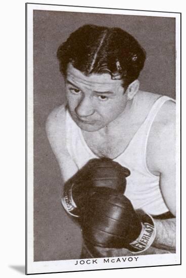 Jock Mcavoy, British Boxer, 1938-null-Mounted Giclee Print