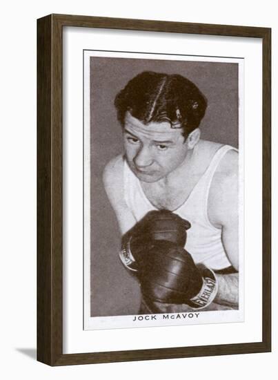 Jock Mcavoy, British Boxer, 1938-null-Framed Giclee Print