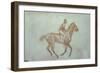 Jockey at a Canter, c.1881-Edgar Degas-Framed Giclee Print