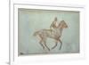 Jockey at a Canter, C.1881-Edgar Degas-Framed Giclee Print