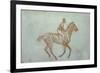 Jockey at a Canter, c.1881-Edgar Degas-Framed Giclee Print