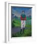 Jockey, Bill Smith Derby Winner, 1975-Bettina Shaw-Lawrence-Framed Giclee Print