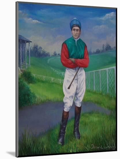Jockey, Bill Smith Derby Winner, 1975-Bettina Shaw-Lawrence-Mounted Giclee Print