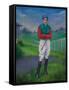 Jockey, Bill Smith Derby Winner, 1975-Bettina Shaw-Lawrence-Framed Stretched Canvas
