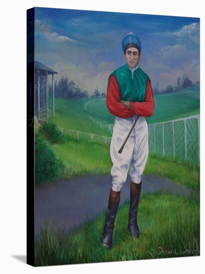 Jockey, Bill Smith Derby Winner, 1975-Bettina Shaw-Lawrence-Stretched Canvas