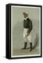 Jockey, Fred Rickaby VF-Leslie Ward-Framed Stretched Canvas