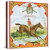 Jockey Tobacco Label-null-Stretched Canvas