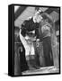 Jockey Weighing in at Race Track-Cornell Capa-Framed Stretched Canvas