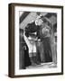 Jockey Weighing in at Race Track-Cornell Capa-Framed Photographic Print