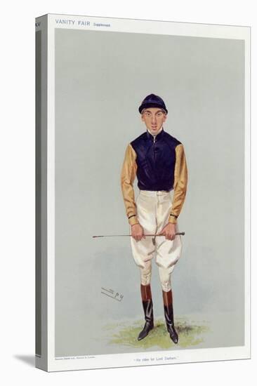 Jockey, William Griggs-Leslie Ward-Stretched Canvas