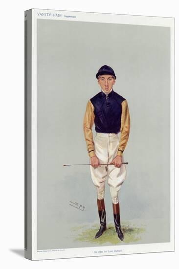 Jockey, William Griggs-Leslie Ward-Stretched Canvas