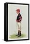 Jockey, WT Templeman VF-Leslie Ward-Framed Stretched Canvas