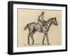 Jockey-Edgar Degas-Framed Giclee Print