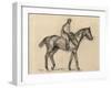 Jockey-Edgar Degas-Framed Giclee Print