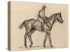 Jockey-Edgar Degas-Stretched Canvas