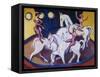 Jockeyakt-Ernst Ludwig Kirchner-Framed Stretched Canvas