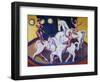 Jockeyakt-Ernst Ludwig Kirchner-Framed Giclee Print