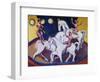 Jockeyakt-Ernst Ludwig Kirchner-Framed Giclee Print