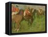 Jockeys, 1886-90-Edgar Degas-Framed Stretched Canvas