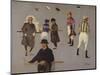 Jockeys and Owners at Epsom (Oil on Panel)-John Lavery-Mounted Giclee Print