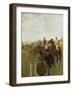 Jockeys at the Racecourse (Aux Course, Les Jockeys)-Edgar Degas-Framed Giclee Print