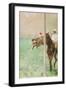 Jockeys before the Race, C.1878-79-Edgar Degas-Framed Premium Giclee Print