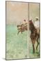 Jockeys before the Race, C.1878-79-Edgar Degas-Mounted Premium Giclee Print