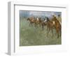 Jockeys in the Rain, C.1886-Edgar Degas-Framed Giclee Print