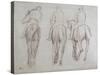 Jockeys-Edgar Degas-Stretched Canvas