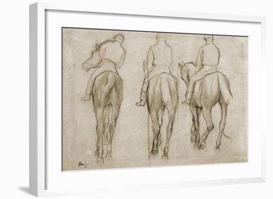 Jockeys-Edgar Degas-Framed Giclee Print