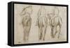 Jockeys-Edgar Degas-Framed Stretched Canvas