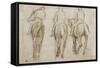 Jockeys-Edgar Degas-Framed Stretched Canvas