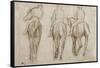 Jockeys-Edgar Degas-Framed Stretched Canvas